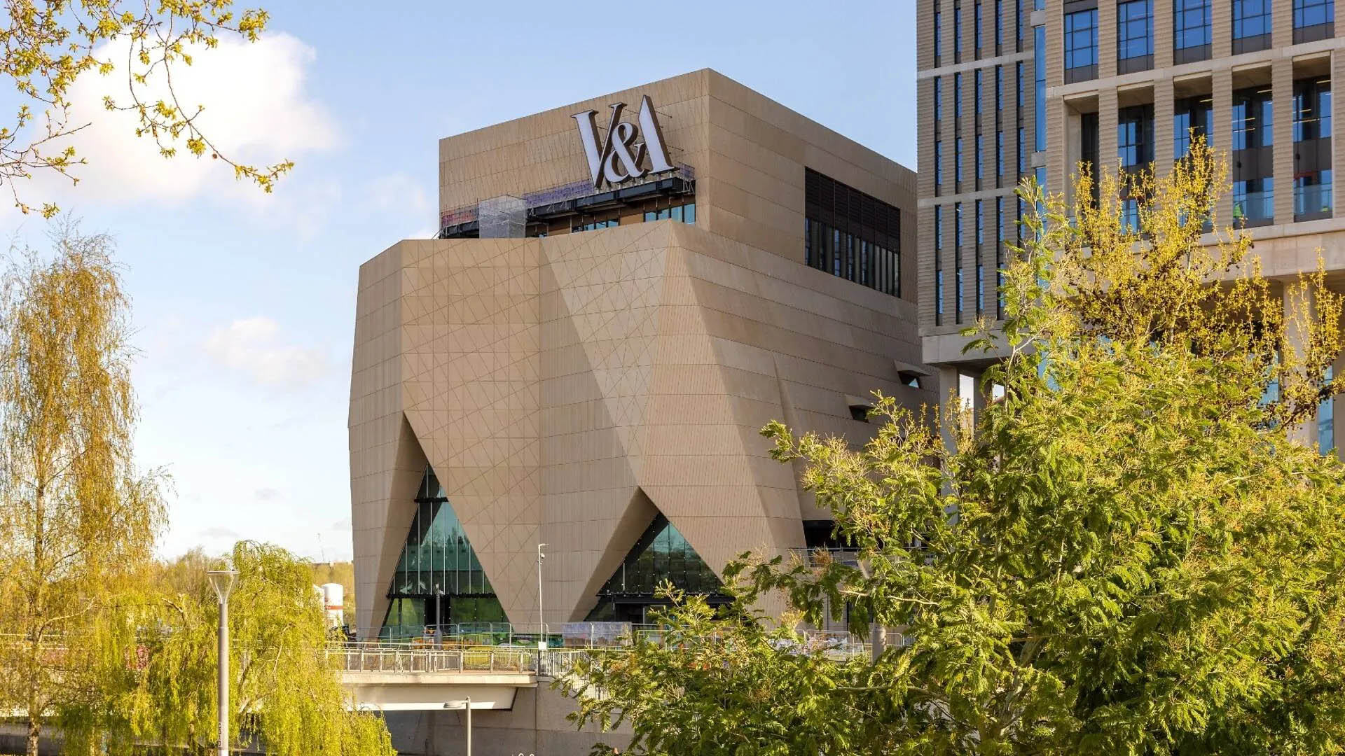 A photo of V&amp;A East.