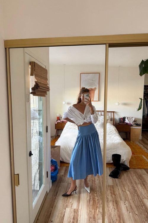 Poplin Shirt With Pocket