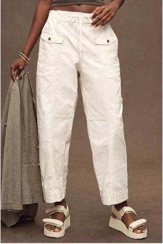 Pilcro Utility Drawstring Pocket Pants 