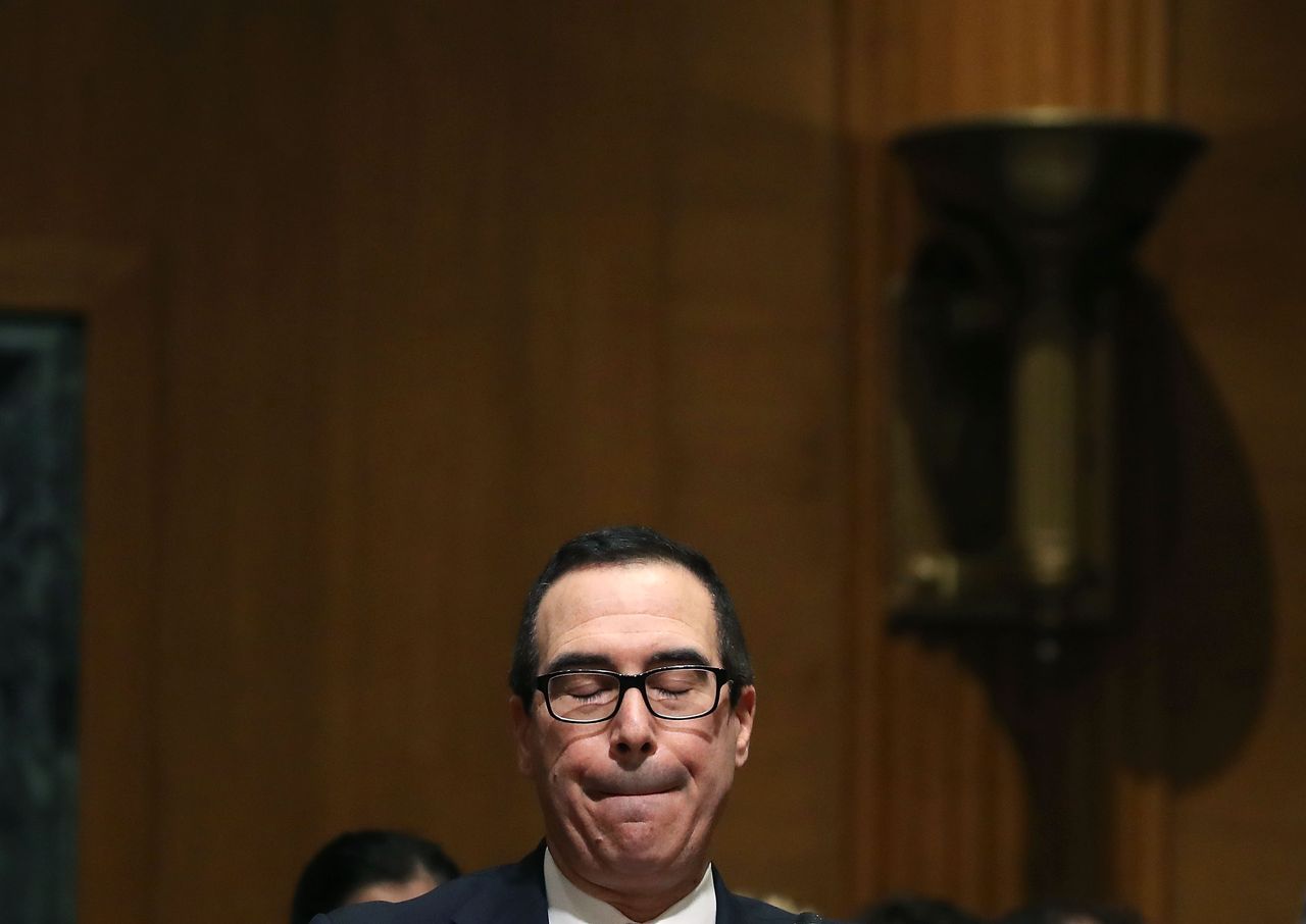 Treasury Secretary Steven Mnuchin.