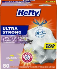 Hefty Ultra Strong Tall Kitchen Trash Bags (80 Count)
