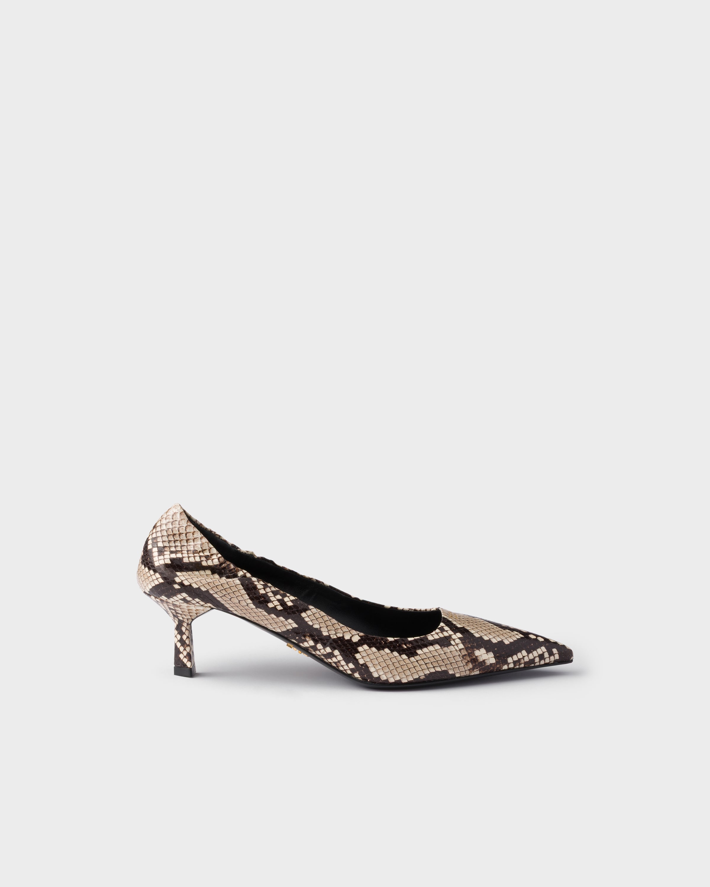 Printed Ayers Leather Pumps