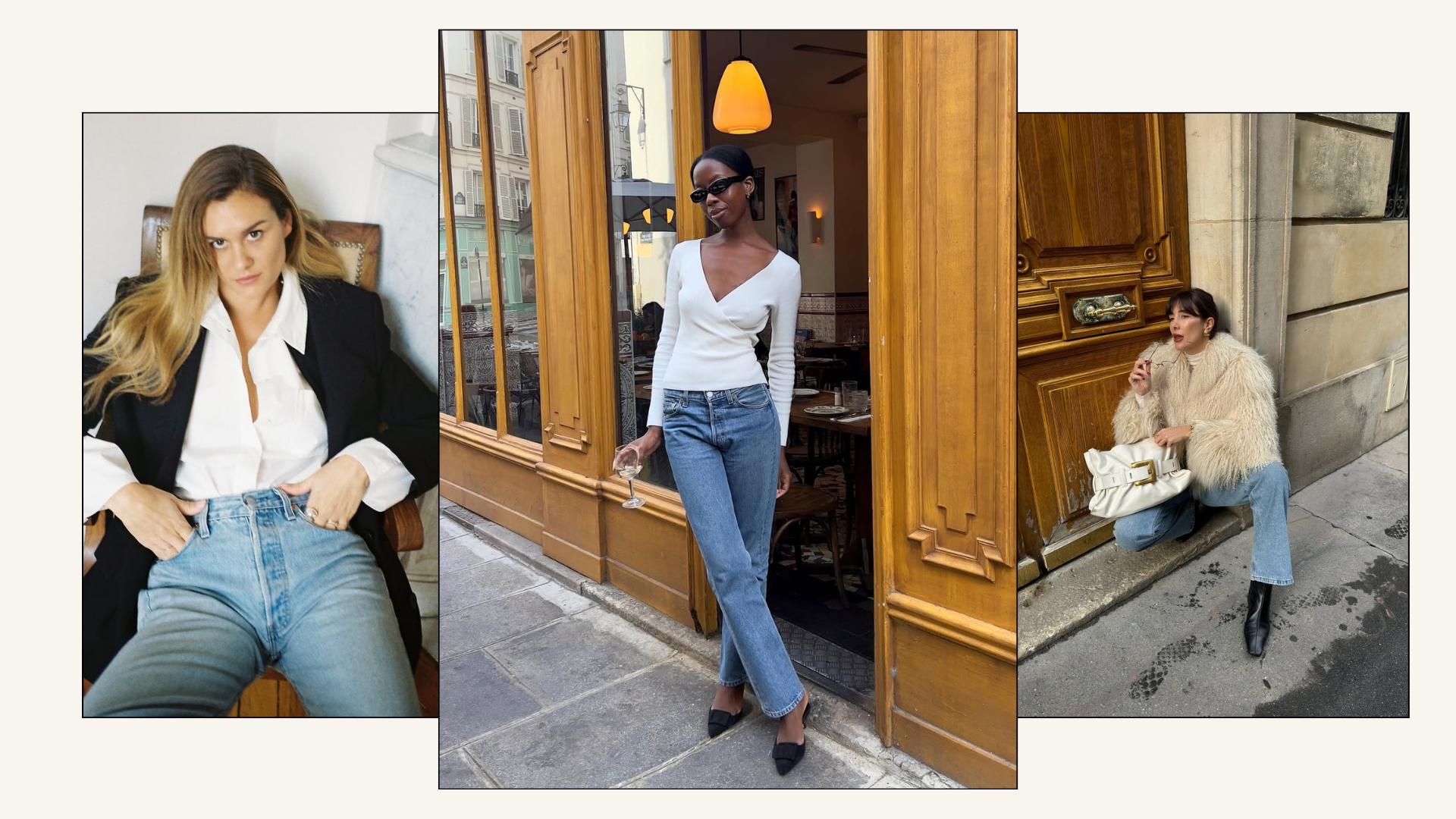 @annelauremais, @sylviemus_ and @juleisfi wearing Levis
