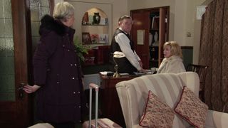 Eileen, George and Julie in Coronation Street