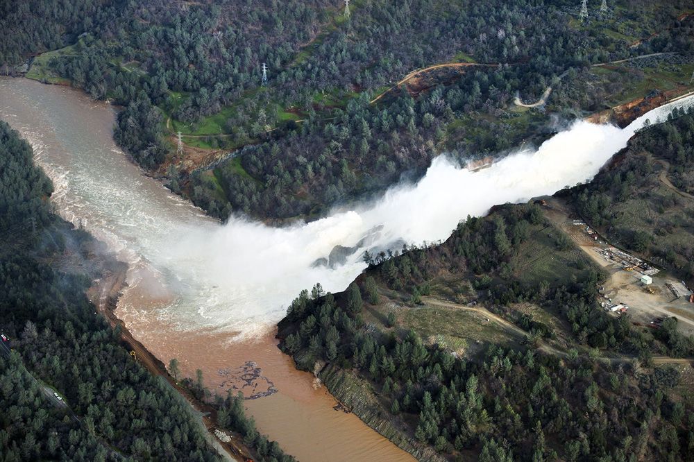 Oroville Dam Spillway