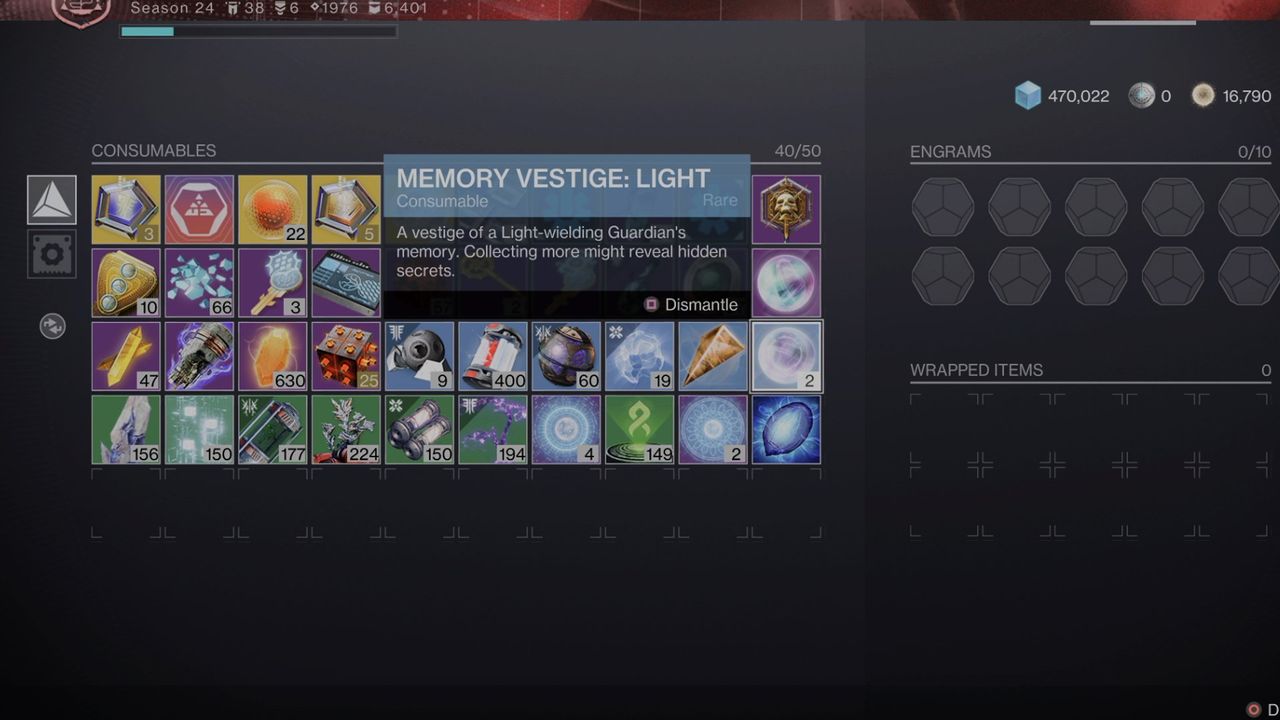 Destiny 2 Prismatic fragments - Face of Solitude step three