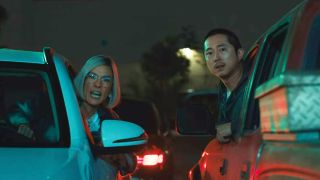 Ali Wong and Steven Yeun in BEEF