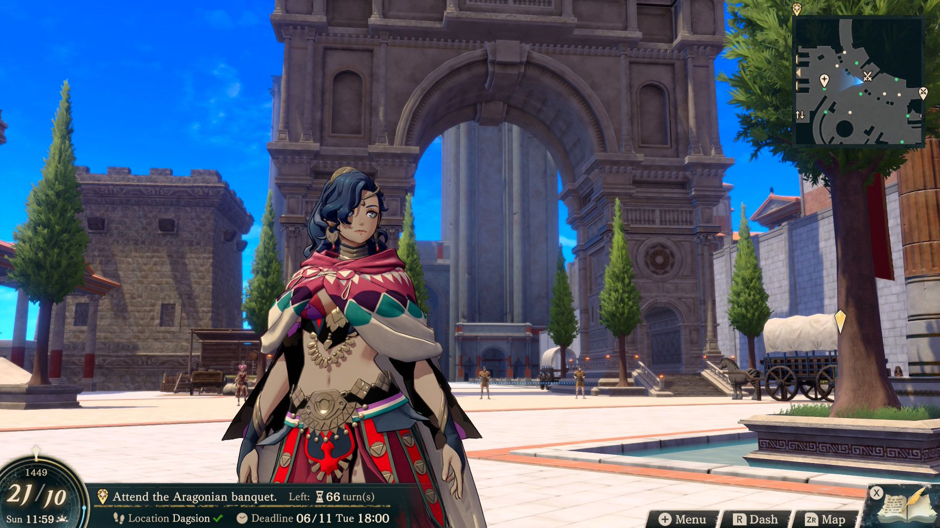 Leda en Dagsion en Fire Emblem: Fortune's Weave