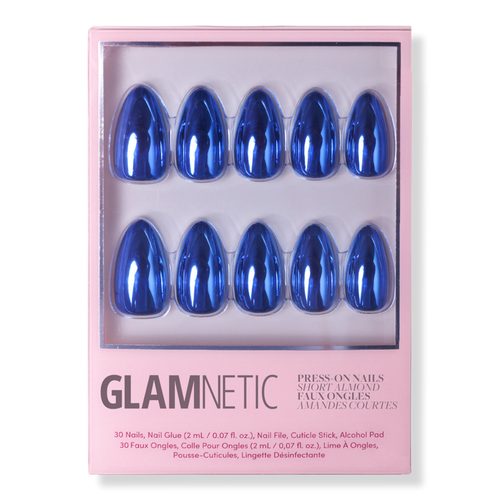 Blue Steel Press-On Nails