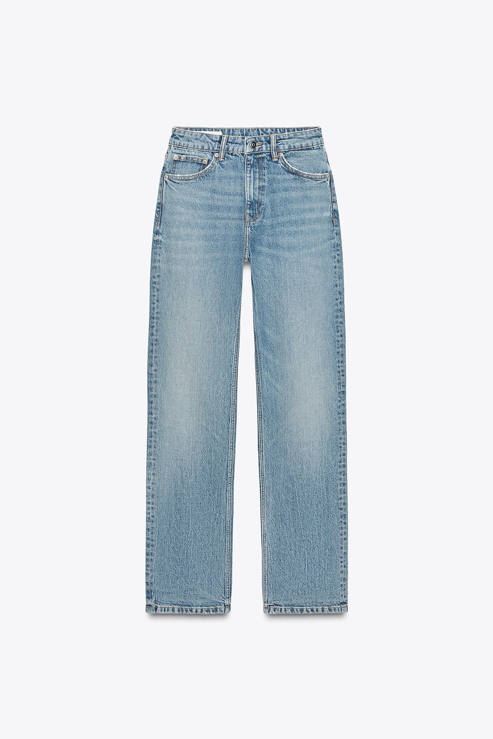 Trf Hi-Rise Straight Leg Jeans