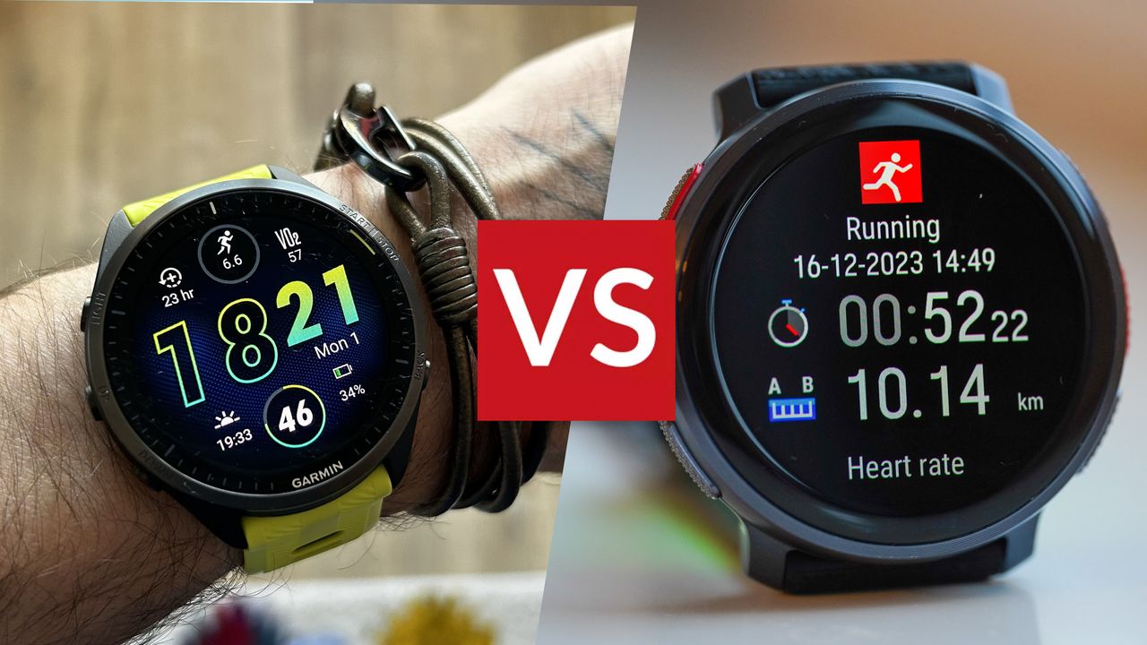 Garmin Forerunner 965 vs Polar Vantage V3