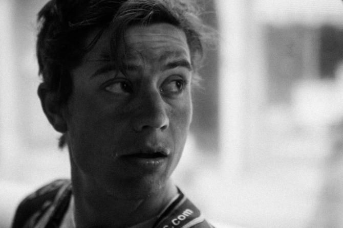 Kiel Reijnan (UnitedHealthcare) after spending a day in the break.