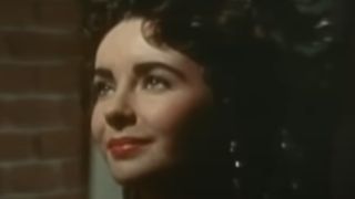 Elizabeth Taylor smiling in Giant