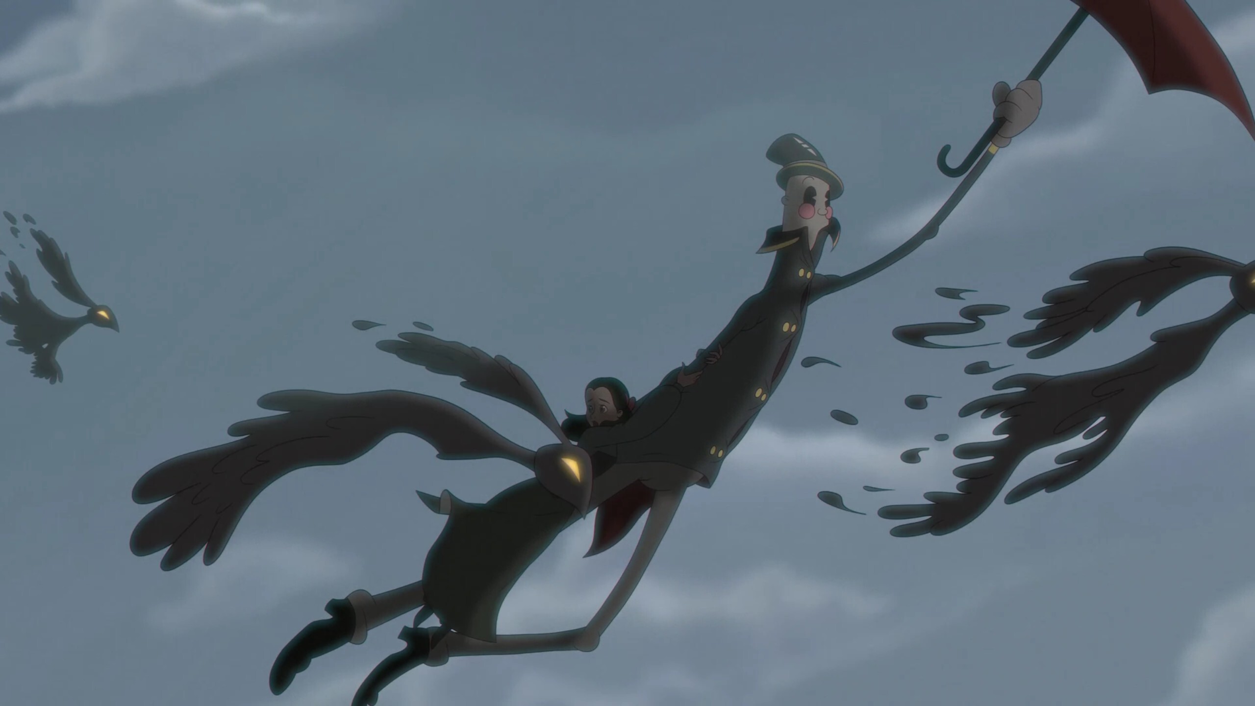 Flying in the sky