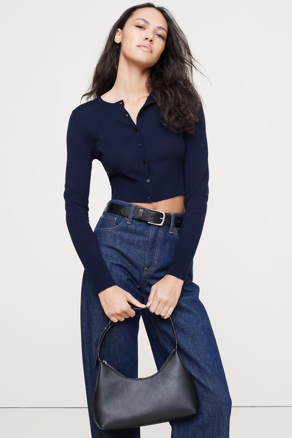 Banana Republic, Lightweight Merino Cropped Cardigan