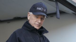 Gibbs in jacket and hat in NCIS