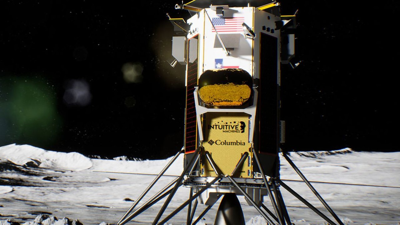 Here’s what’s landing on the moon today aboard Intuitive Machines’ Odysseus lander Space