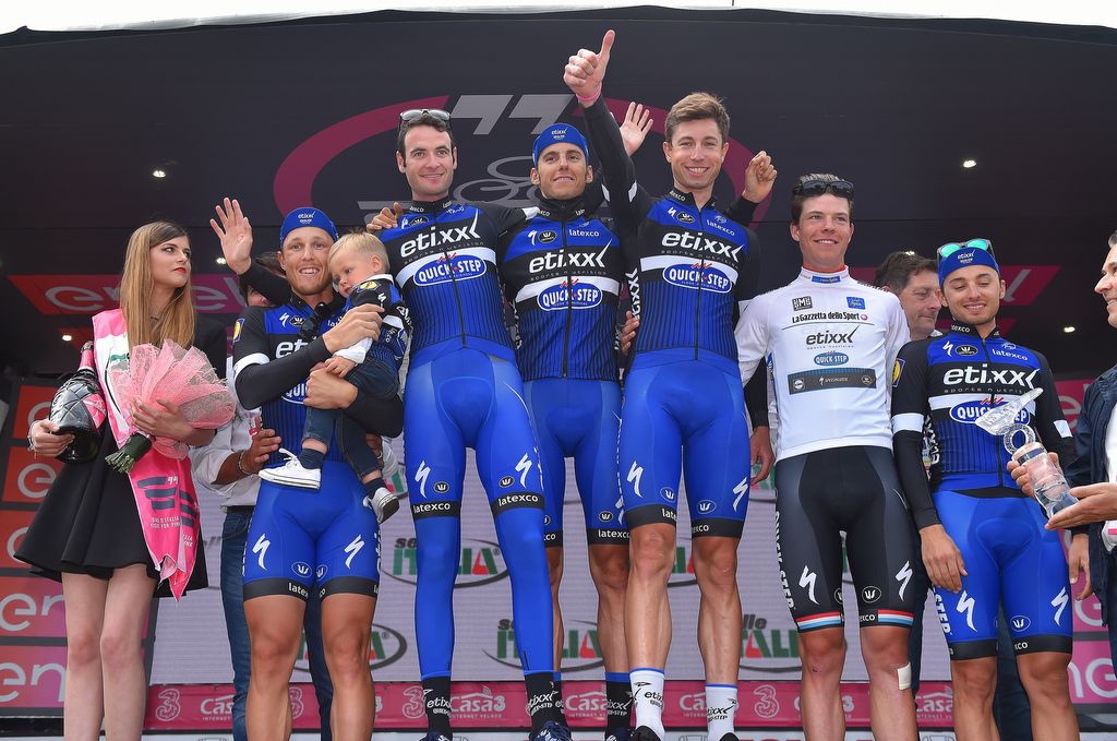 Etixx-Quick Step won the super team prize