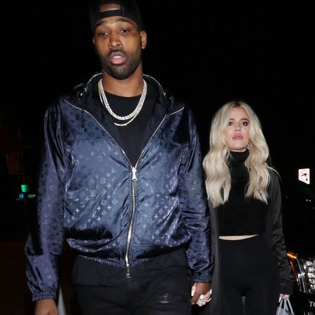 Khloe Kardashian and Tristan Thompson are seen on January 13, 2019 in Los Angeles, CA.