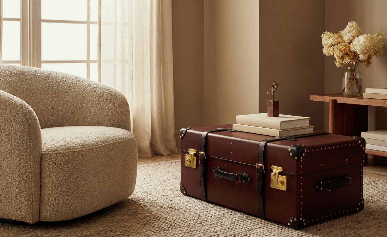 Globe-Trotter brings its heritage trunks into the home