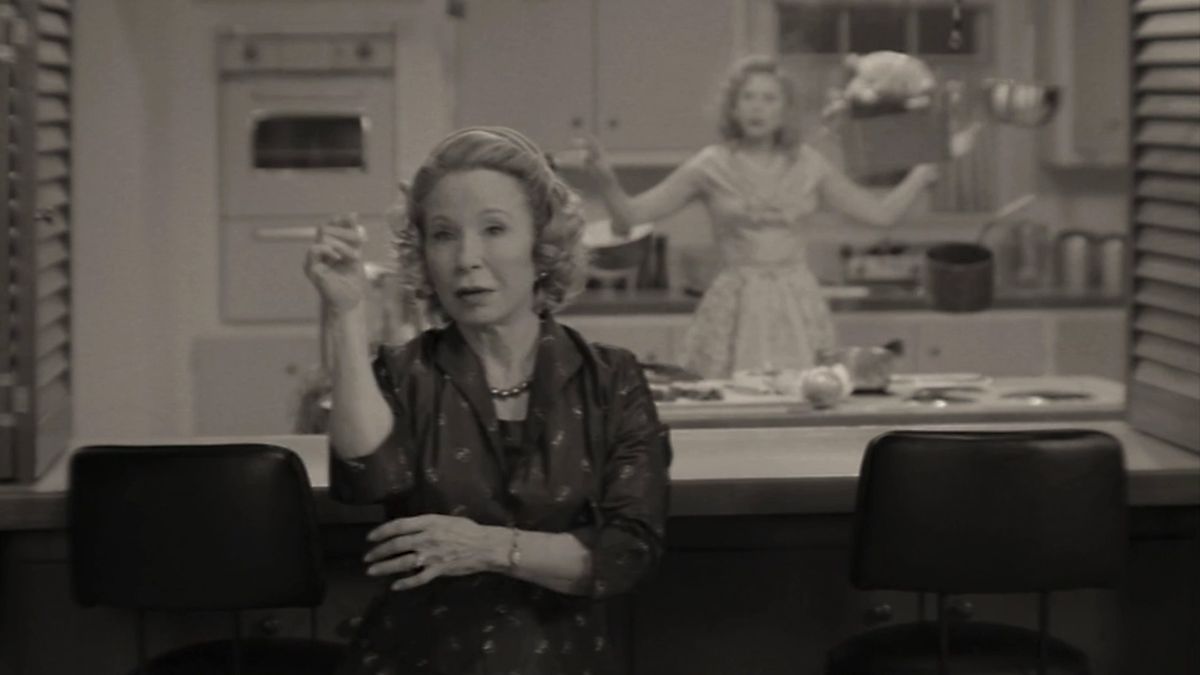 Debra Jo Rupp as Mrs. Hart in &quot;WandaVision&quot; on Disney+.