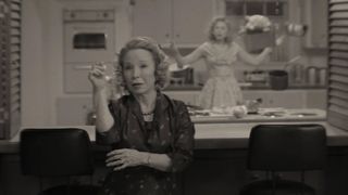 Debra Jo Rupp as Mrs. Hart in "WandaVision" on Disney+.