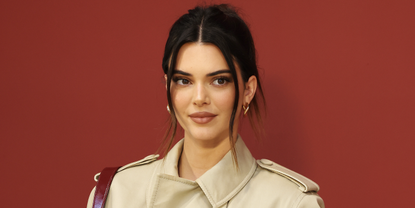 kendall jenner wears a trench coat