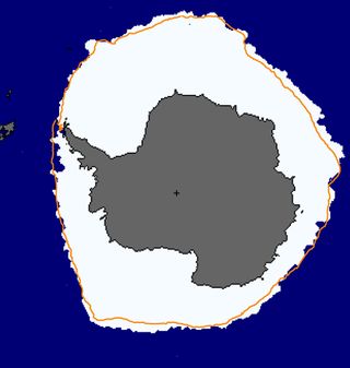 Antarctica sea ice on Sept. 16, 2014.