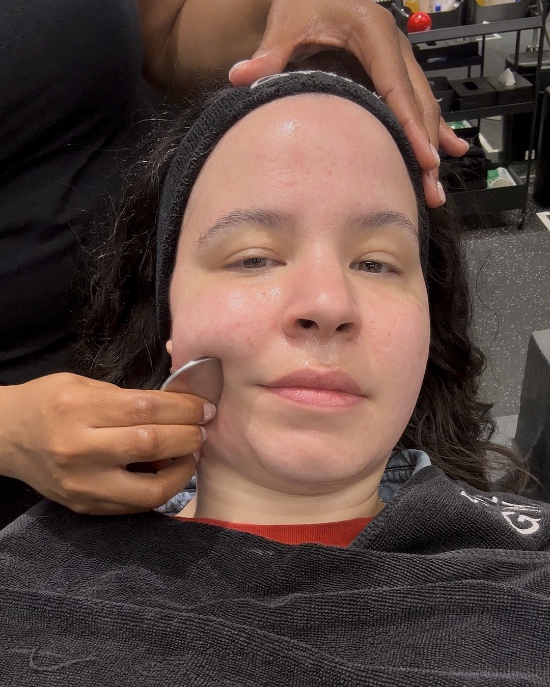 Mica Ricketts FaceGym gua sha treatment