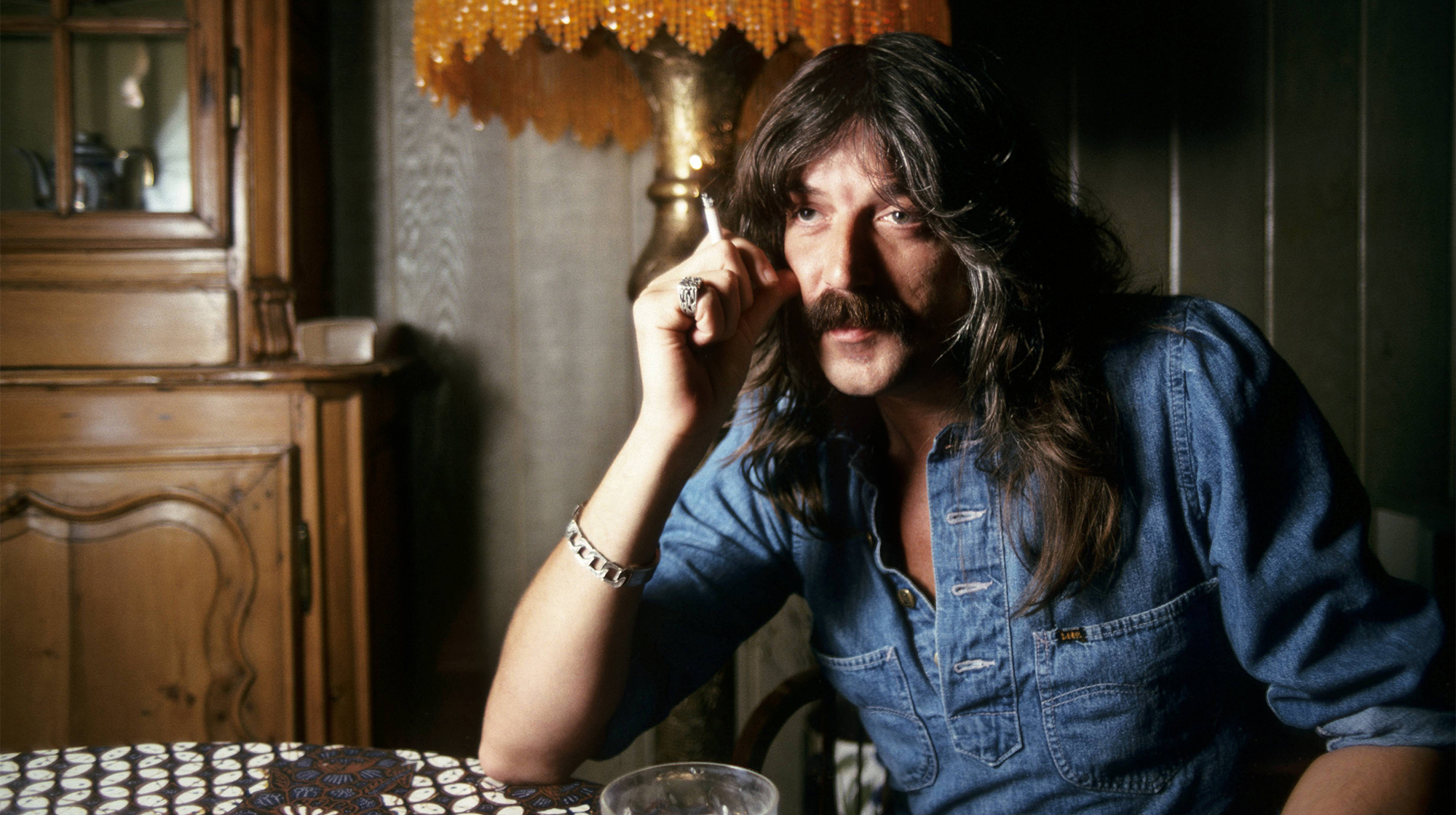 Photo of Jon Lord, keyboardist for Deep Purple, in the 1970s