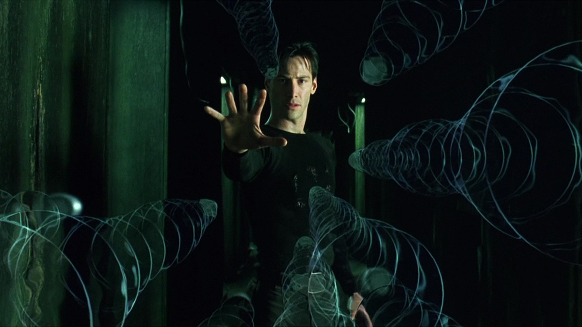 Keanu Reeves in The Matrix