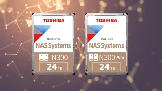 Toshiba 24TB N300 and N300 Pro HDDs