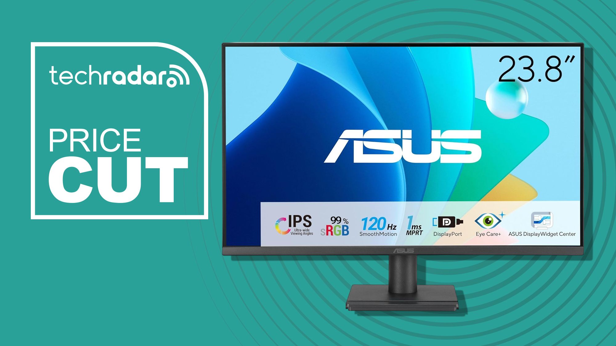 This $89 Asus 120Hz IPS monitor is the perfect budget upgrade for your home office — and it even comes with a month of Adobe Creative Cloud free