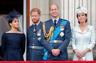 Prince William, Prince Harry, Meghan Markle, Kate Middleton