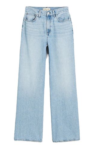 Madewell Superwide-Leg Jeans in Ahern Wash: Airy Denim Edition