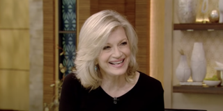 Diane Sawyer on Live! with Kelly and Ryan.
