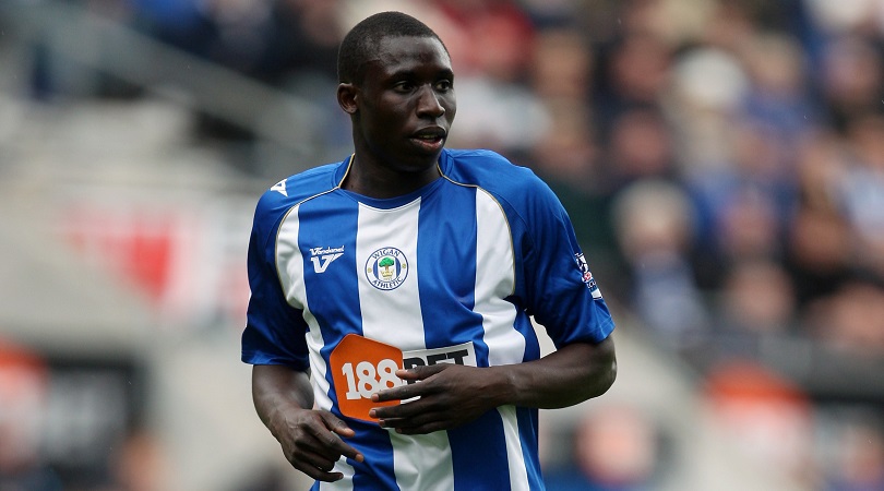 Mohamed Diame was never far away from trouble at Wigan