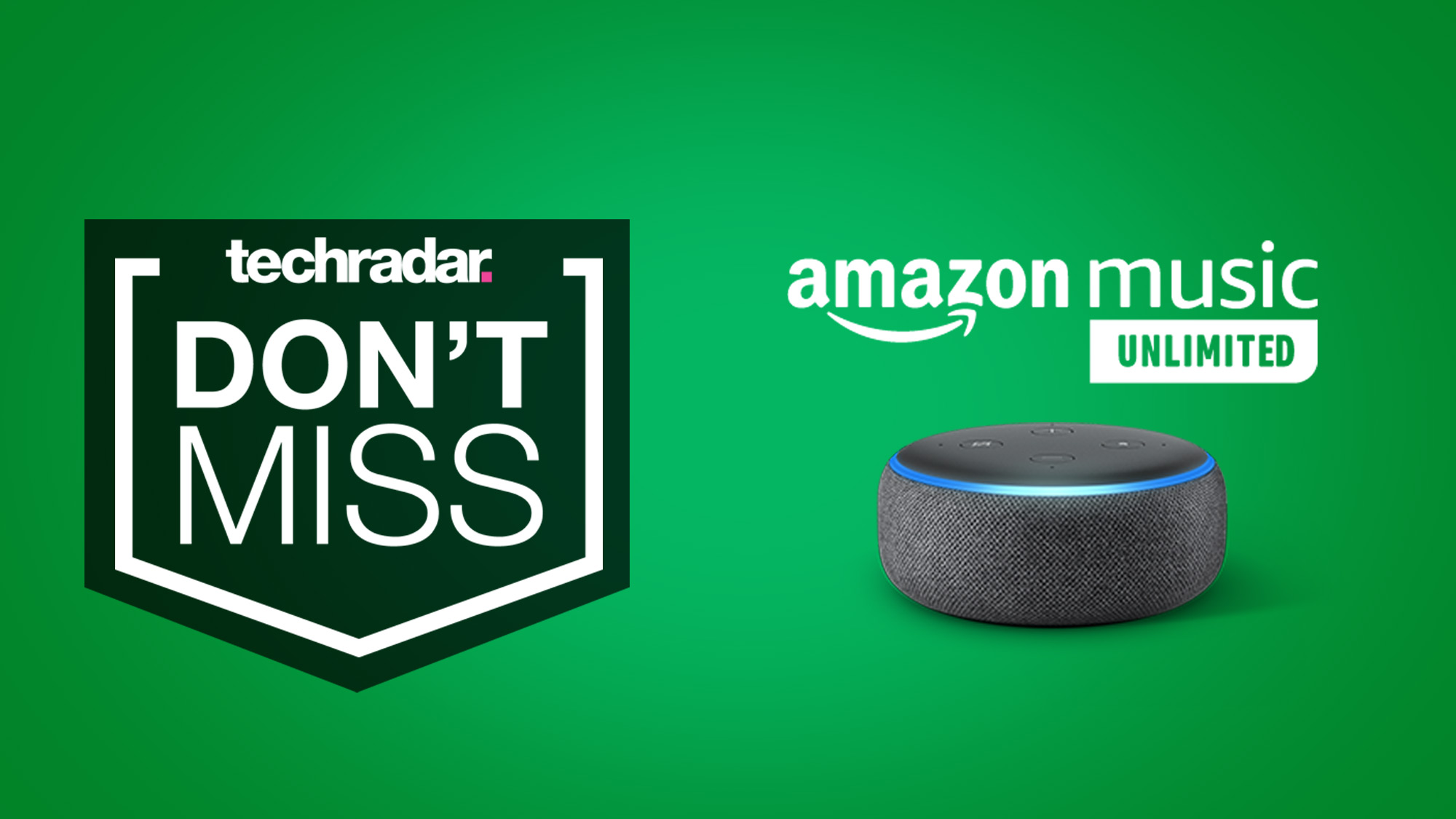 Music unlimited echo dot hot sale