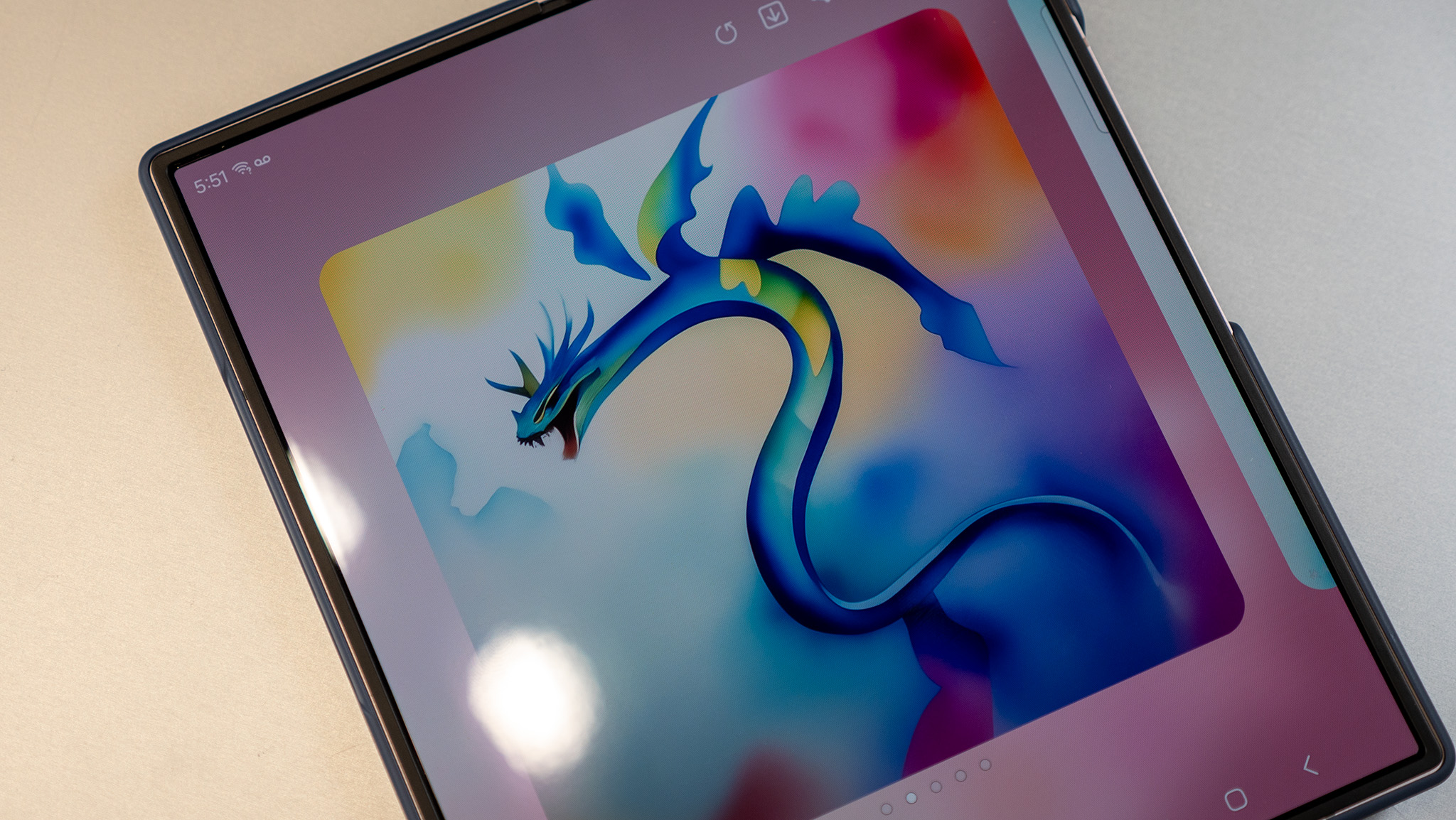 How to use the AI ​​drawing feature on the Samsung Galaxy Z Fold 6