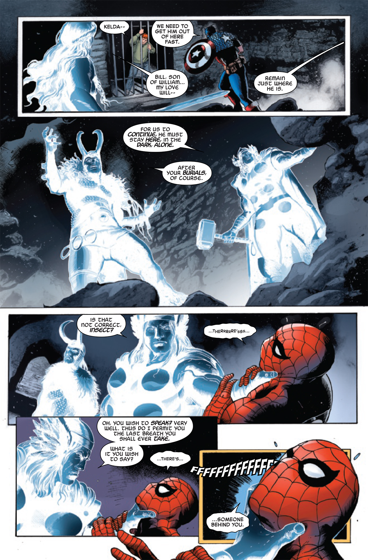 Thor and Spider-Man take the spotlight as Captain America #16 marks the end J Michael Straczynski's run