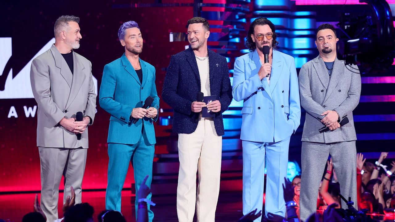 NSYNC at the 2023 VMAs