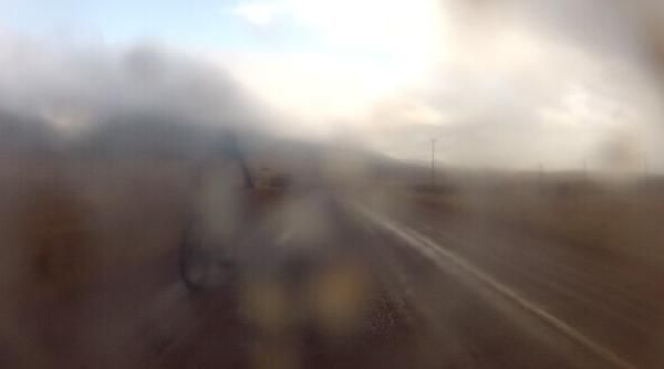 The view from the GoPro looked like this all day