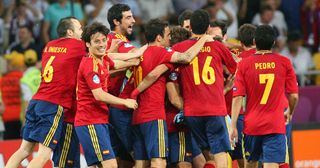 Italy v Spain, Euro 2012 Football Cup Final, Kiev, Ukraine - 01 Jul 2012