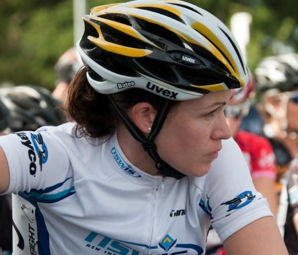 Kate Bates has her race face on...