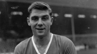 December 1956: Duncan Edwards of Manchester United. (Photo by Central Press/Getty Images)