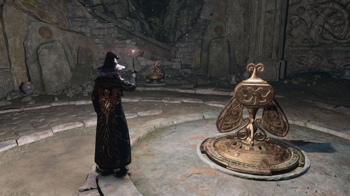 Hogwarts Legacy The Helm of Urtkot cómo buscar el casco en la tumba