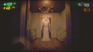 The Weeping Angel in horror game REPO.