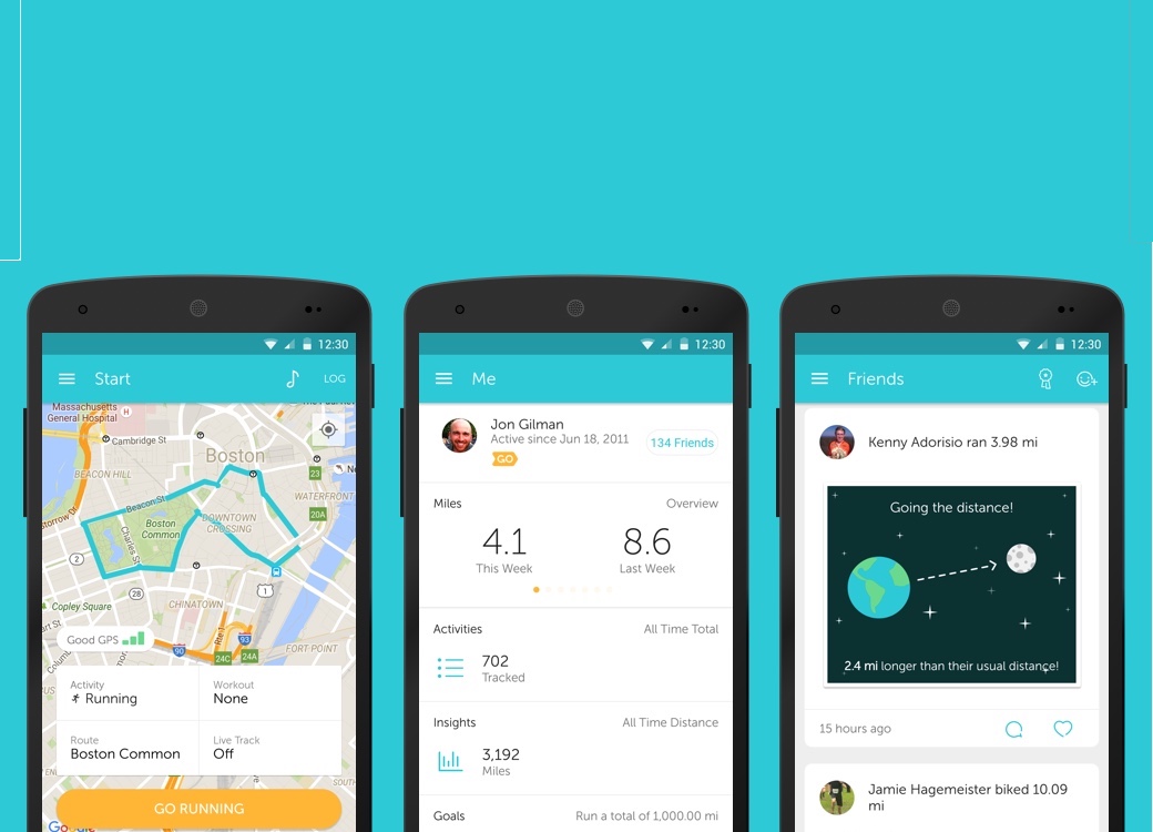 best running apps: runkeeper