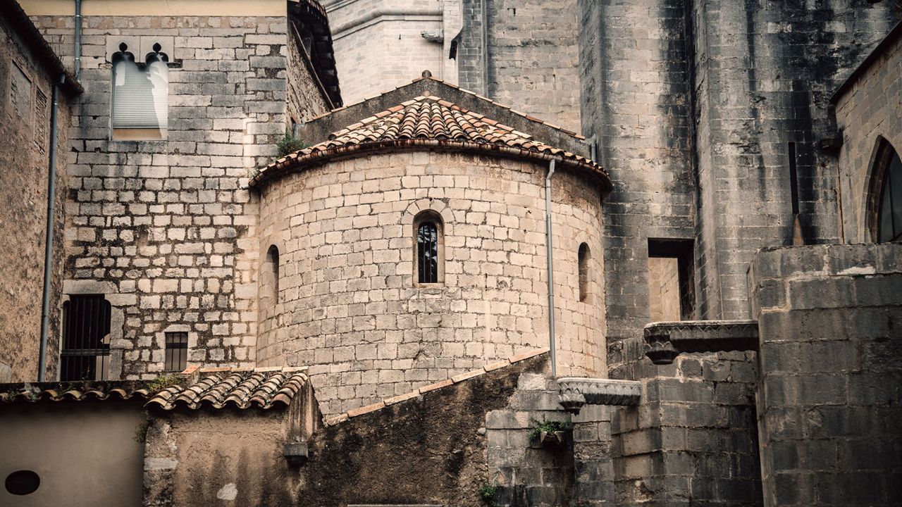 Girona old town