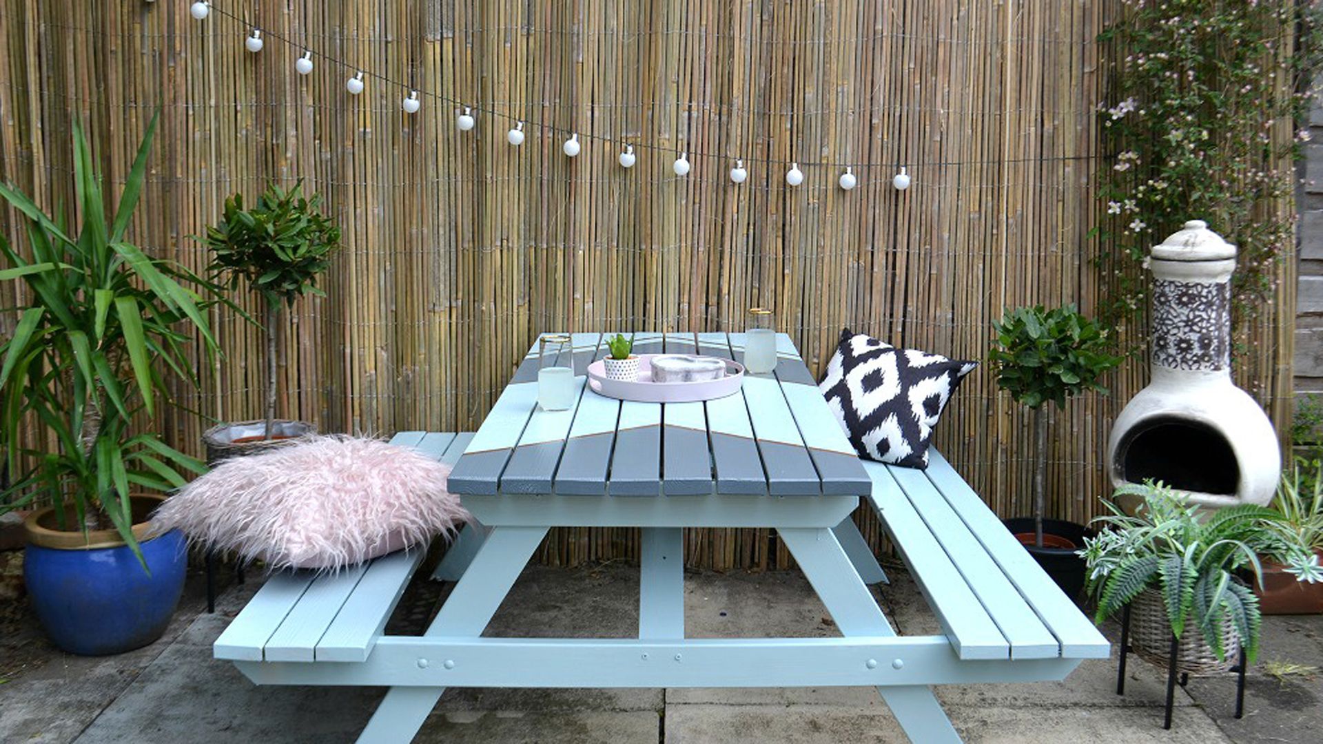 Looking for upcycle ideas? Transform an old garden table in five easy ...